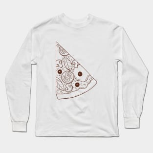 The Pizza Slide Long Sleeve T-Shirt